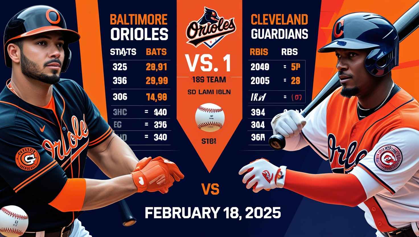 Baltimore Orioles vs Cleveland Guardians Match Player Stats